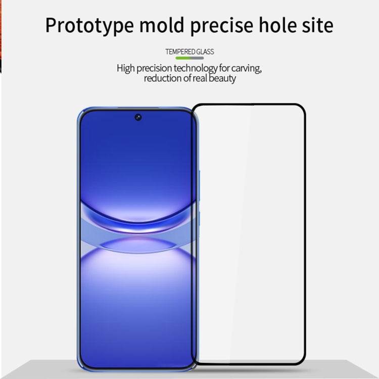 For Huawei nova 12S PINWUYO 9H 2.5D Full Screen Tempered Glass Film(Black)