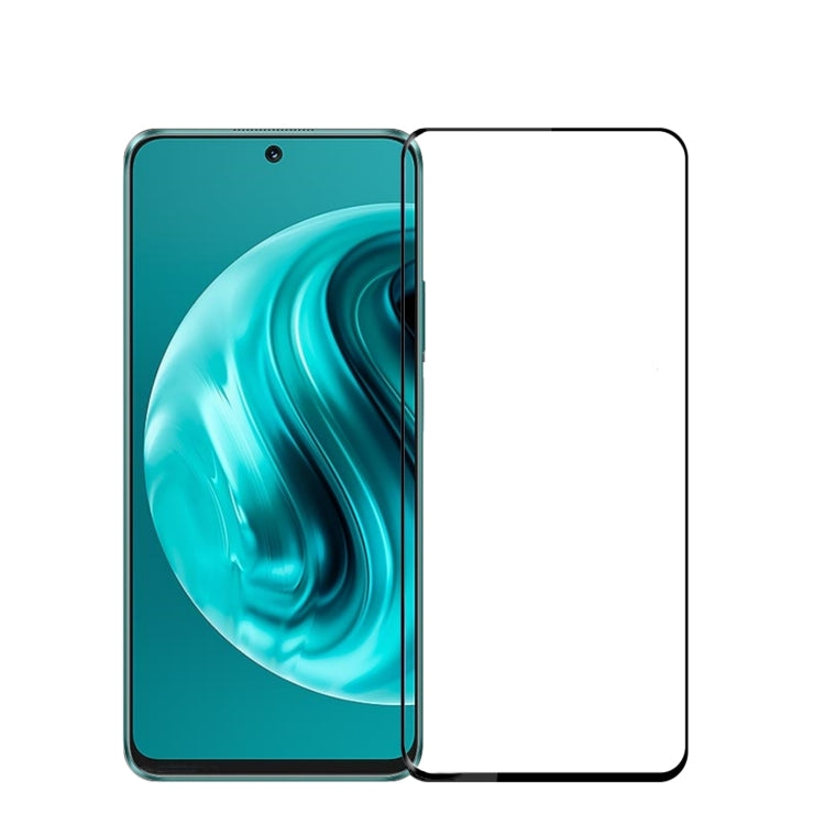 For Huawei nova 12i PINWUYO 9H 2.5D Full Screen Tempered Glass Film(Black)