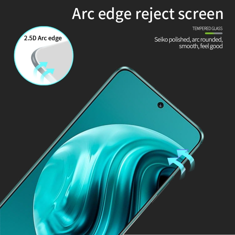 For Huawei nova 12i PINWUYO 9H 2.5D Full Screen Tempered Glass Film(Black)