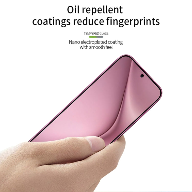 For Huawei Pura 70 PINWUYO 9H 2.5D Full Screen Tempered Glass Film(Black)