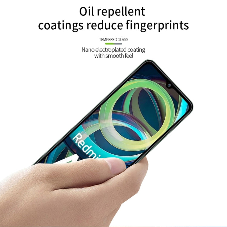 For Xiaomi Redmi A3 PINWUYO 9H 3D Full Screen Explosion-proof Tempered Glass Film(Black)