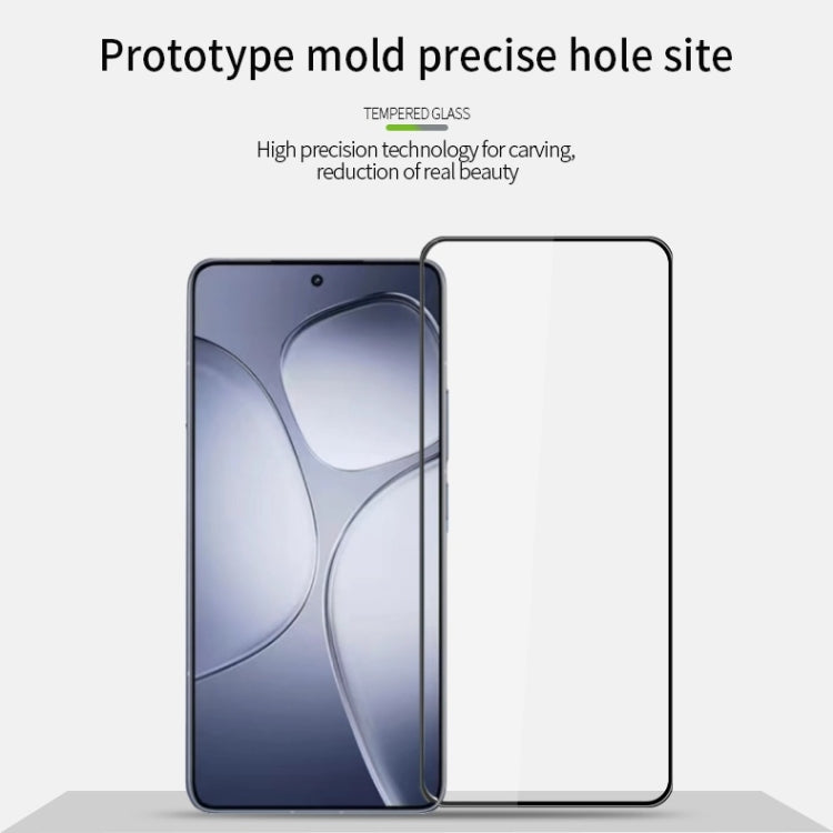 For Xiaomi Redmi K70 Ultra PINWUYO 9H 3D Full Screen Explosion-proof Tempered Glass Film(Black)