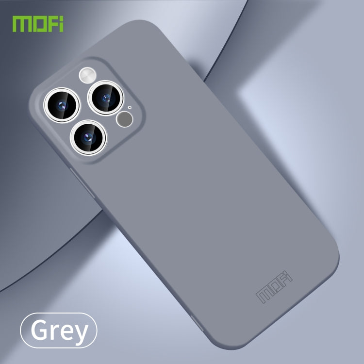 For iPhone 14 Pro MOFI Qin Series Skin Feel All-inclusive PC Phone Case(Gray)