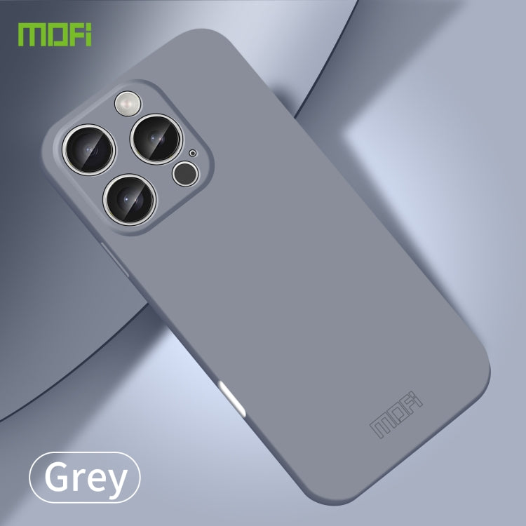 For iPhone 16 Pro MOFI Qin Series Skin Feel All-inclusive PC Phone Case(Gray)