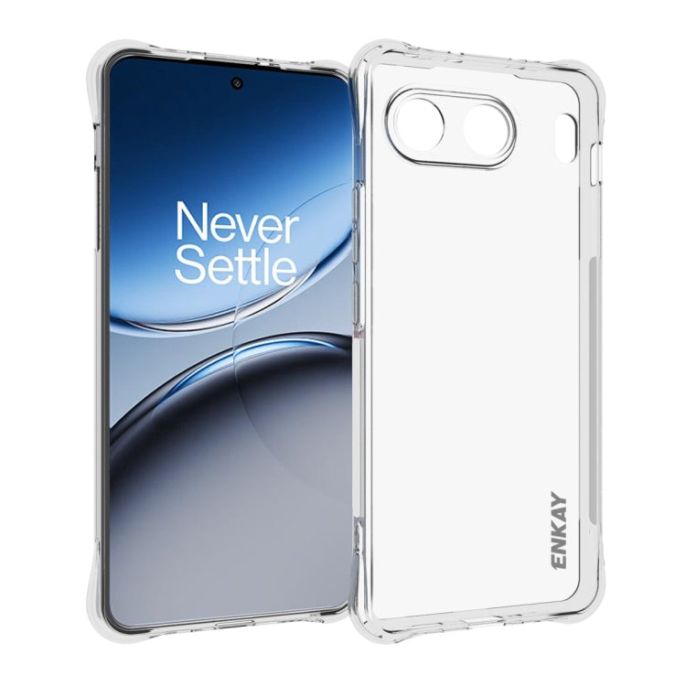 For OnePlus Nord 4 ENKAY Hat-Prince Transparent TPU Shockproof Phone Case
