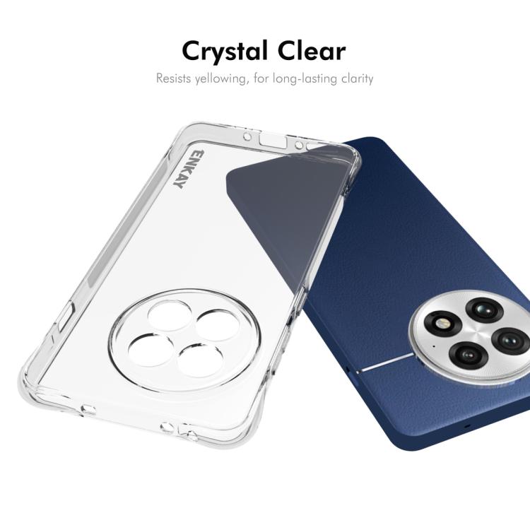 For OnePlus Ace 5 / 5 Pro ENKAY Hat-Prince Transparent TPU Shockproof Phone Case