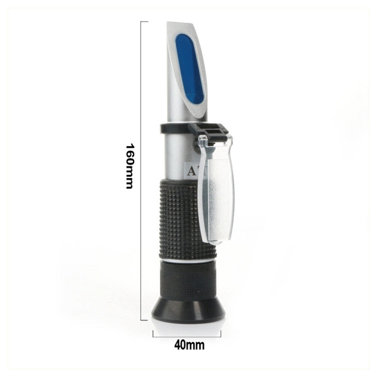 Alcohol Refractometer Sugar Grape Wine Concentration 0~25% Alcohol 0~40% Brix Tester Meter ATC Handheld Tool RZ121