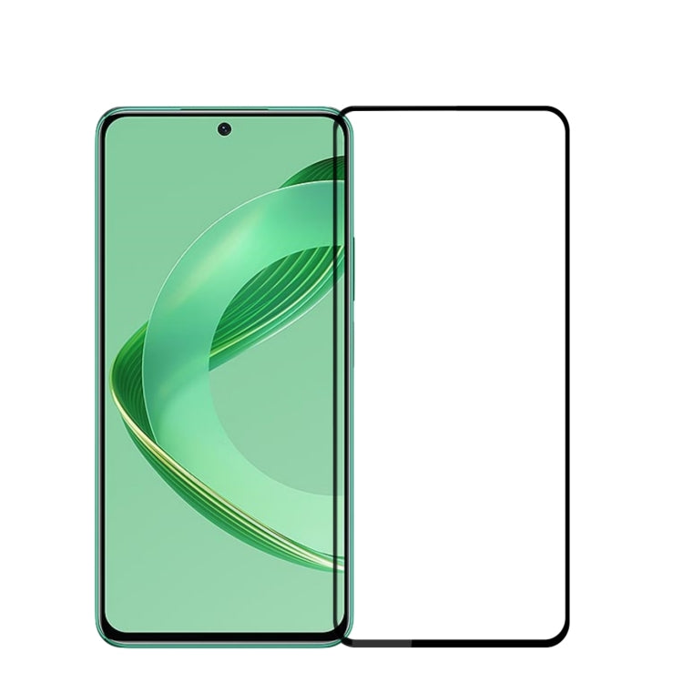 For Huawei nova 12 SE MOFI 9H 2.5D Full Screen Tempered Glass Film(Black)