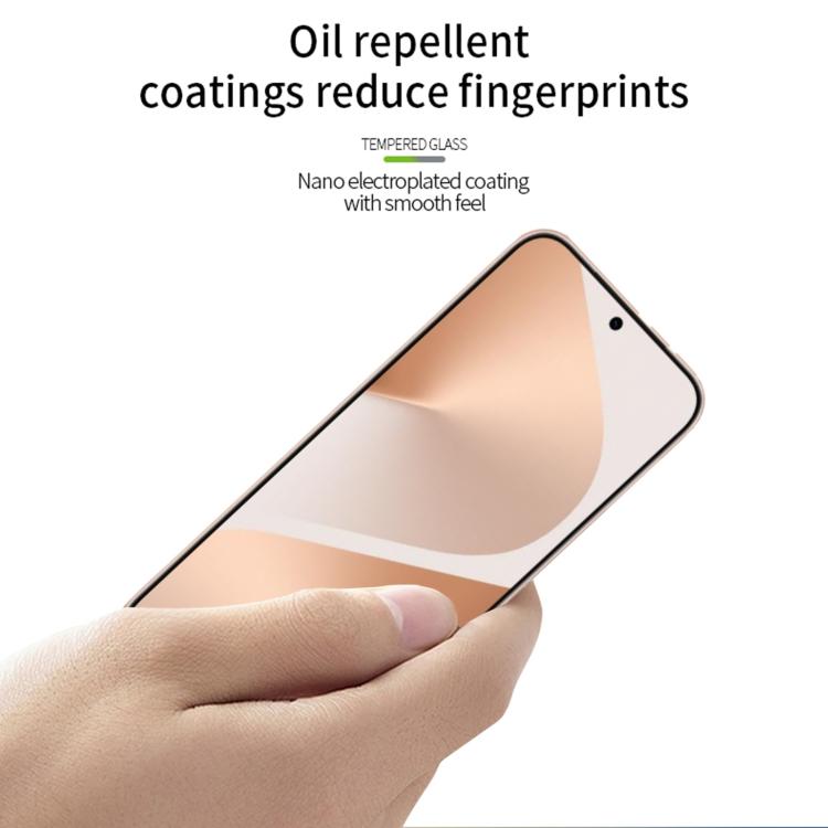 For Huawei Pura 80 MOFI 9H 2.5D Full Screen Tempered Glass Film(Black)