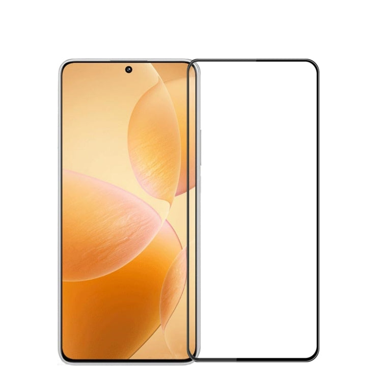 For Xiaomi Poco X6 / X6 Pro MOFI 9H 3D Explosion-proof Curved Screen Tempered Glass Film(Black)