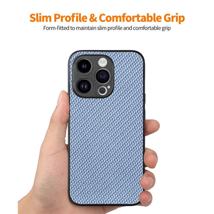 For iPhone 14 Pro ENKAY Fiber Leather Skin PC Phone Case with High Aluminum-silicon Glass Film(Brown)