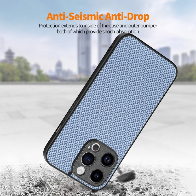 For iPhone 14 Pro Max ENKAY Fiber Leather Skin PC Phone Case with High Aluminum-silicon Glass Film(Black)