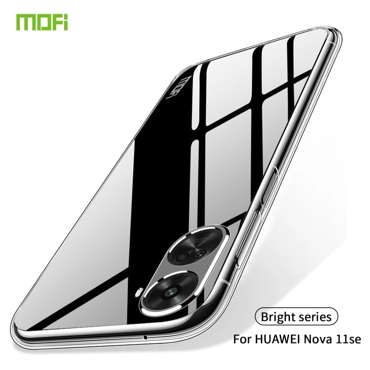 For Huawei nova 11 SE MOFI Ming Series Ultra-thin TPU Phone Case(Transparent)