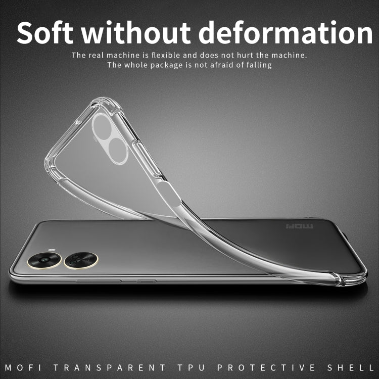 For Huawei nova 11 SE MOFI Ming Series Ultra-thin TPU Phone Case(Transparent)