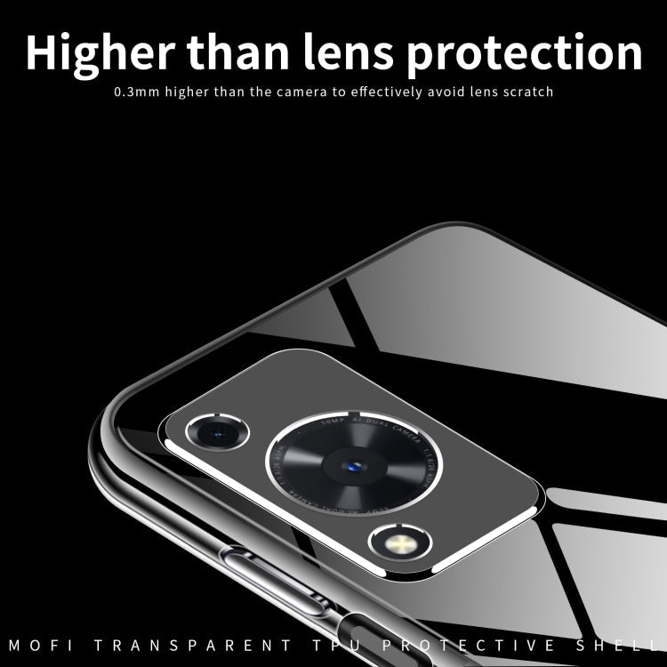 For Huawei Enjoy 70 MOFI Ming Series Ultra-thin TPU Phone Case(Transparent)