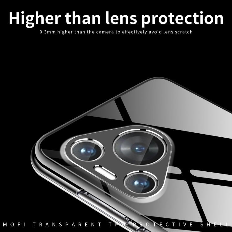 For Huawei Pura 70 MOFI Ming Series Ultra-thin TPU Phone Case(Transparent)