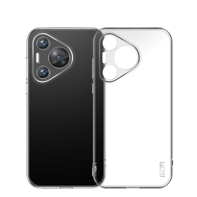 For Huawei Pura 70 Pro MOFI Ming Series Ultra-thin TPU Phone Case(Transparent)