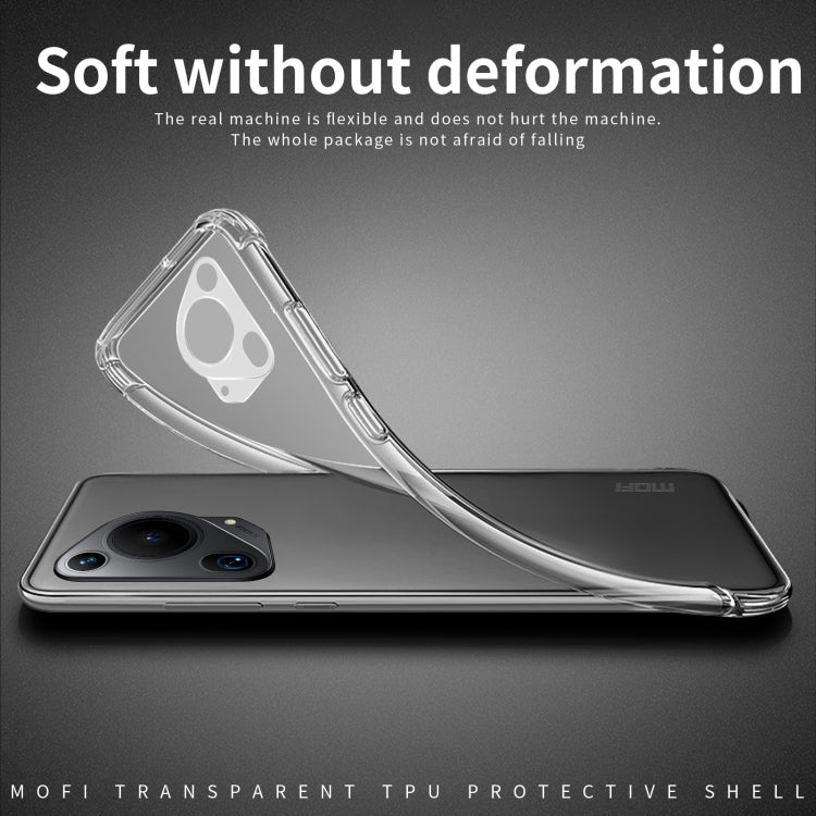 For Huawei Pura 70 Ultra MOFI Ming Series Ultra-thin TPU Phone Case(Transparent)
