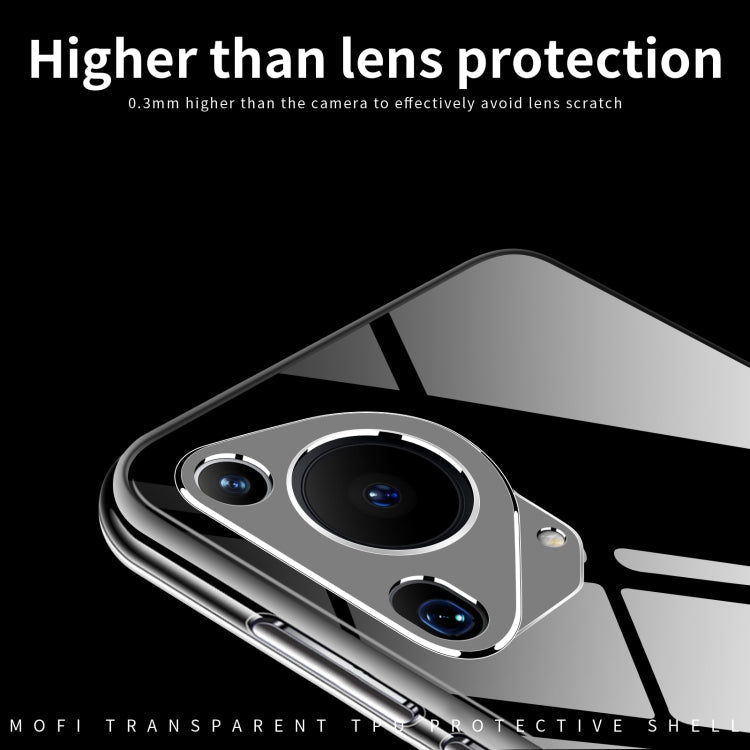 For Huawei Pura 70 Ultra MOFI Ming Series Ultra-thin TPU Phone Case(Transparent)