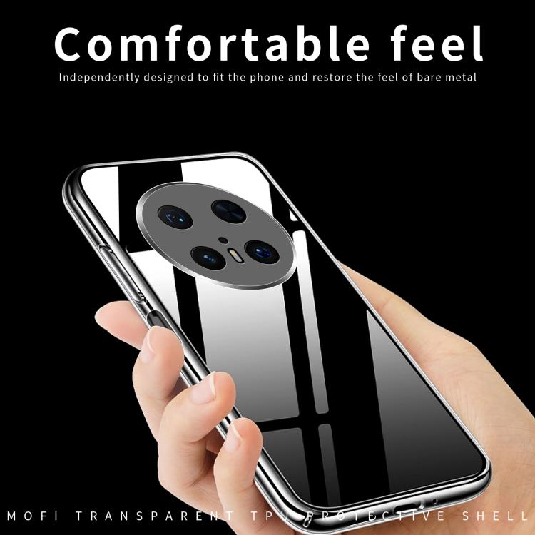 For Huawei Mate 70 Pro MOFI Ming Series Ultra-thin TPU Phone Case(Transparent)