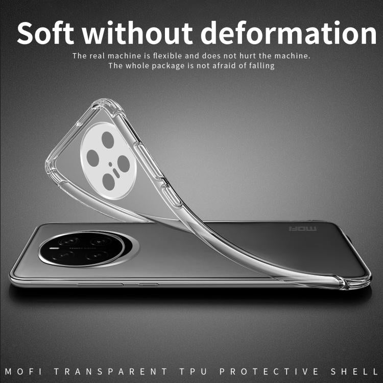 For Huawei Mate 70 Pro MOFI Ming Series Ultra-thin TPU Phone Case(Transparent)