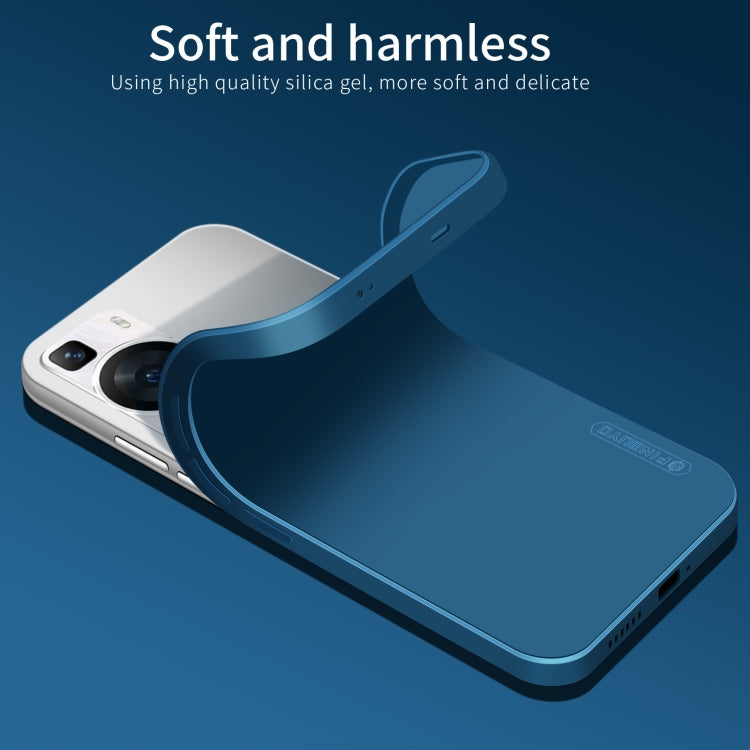 For Huawei P60 / P60 Pro PINWUYO Sense Series Liquid Silicone TPU Phone Case(Green)
