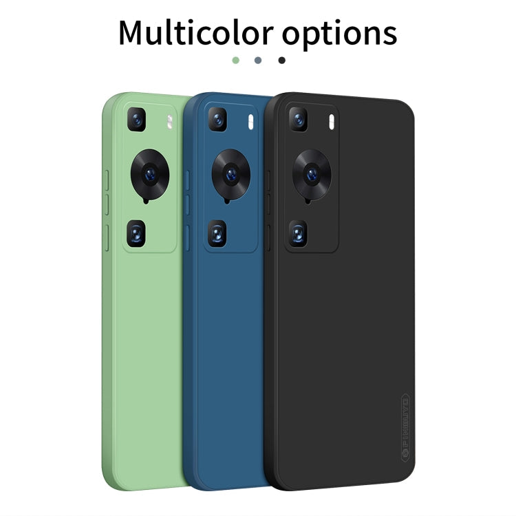 For Huawei P60 / P60 Pro PINWUYO Sense Series Liquid Silicone TPU Phone Case(Green)