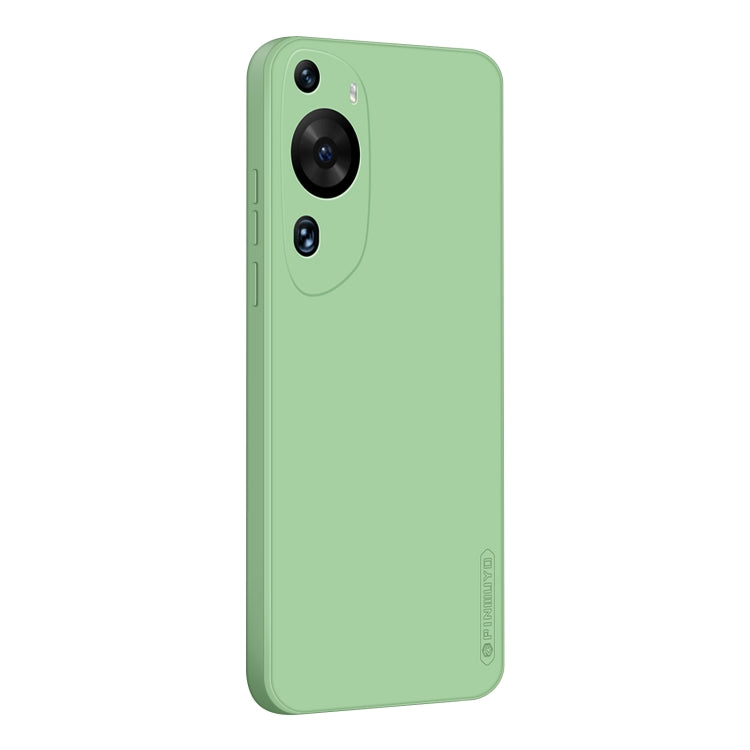 For Huawei P60 Art PINWUYO Sense Series Liquid Silicone TPU Phone Case(Green)