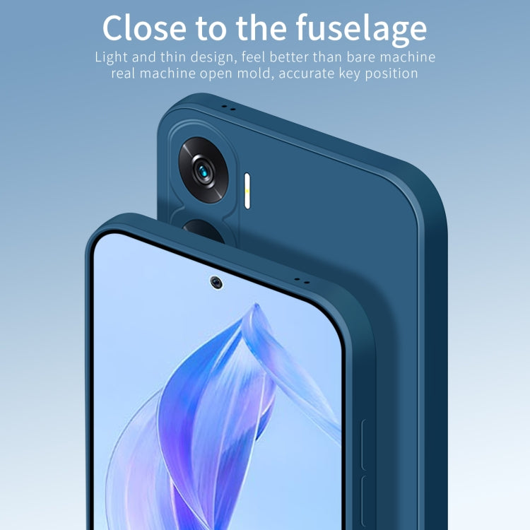 For Honor X50i / 90 Lite PINWUYO Sense Series Liquid Silicone TPU Phone Case(Blue)