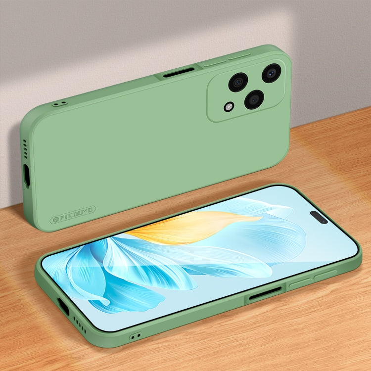 For Honor 200 Lite Global PINWUYO Sense Series Liquid Silicone TPU Phone Case(Green)