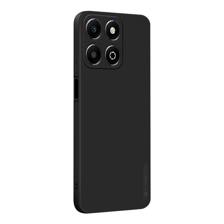 For Honor X6b PINWUYO Sense Series Liquid Silicone TPU Phone Case(Black)