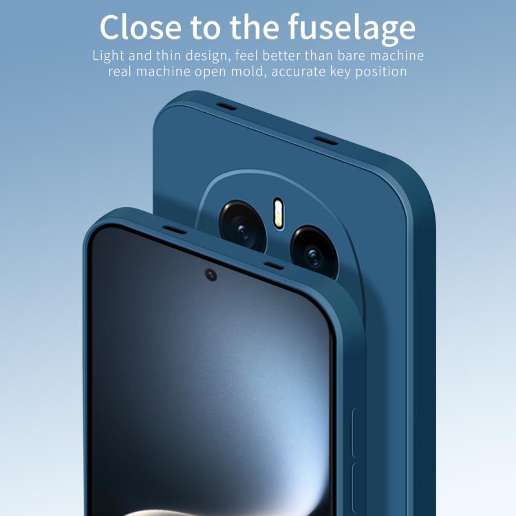 For Honor Magic7 PINWUYO Sense Series Liquid Silicone TPU Phone Case(Blue)