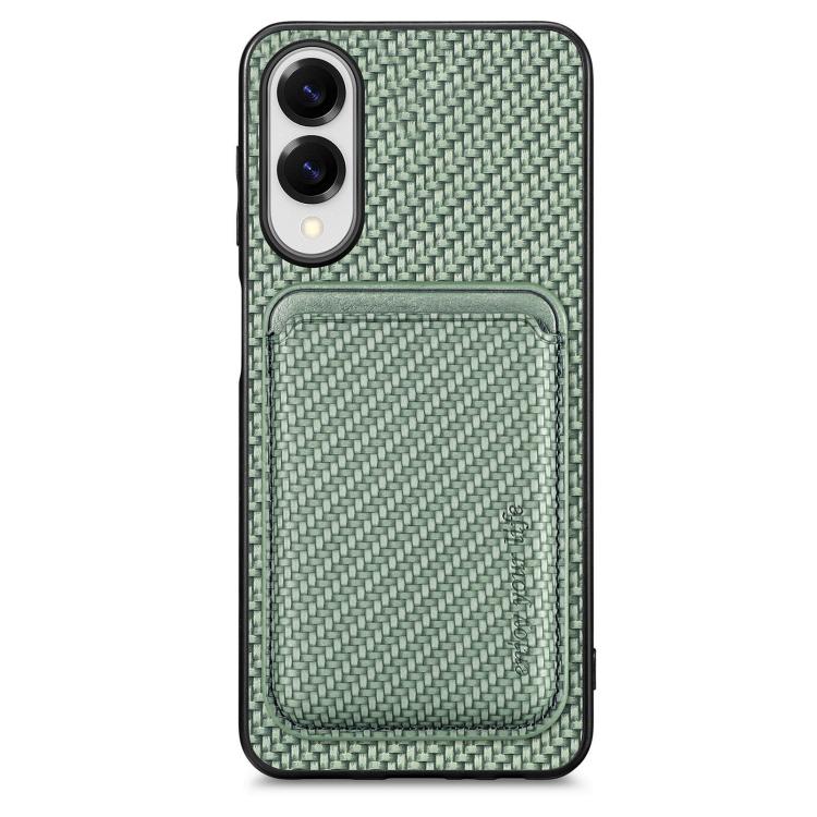 Carbon Fiber Leather Card Magsafe Phone Case, For iPhone 17e / 16e, For iPhone 17 Pro Max, For iPhone 17 Pro, For iPhone 17