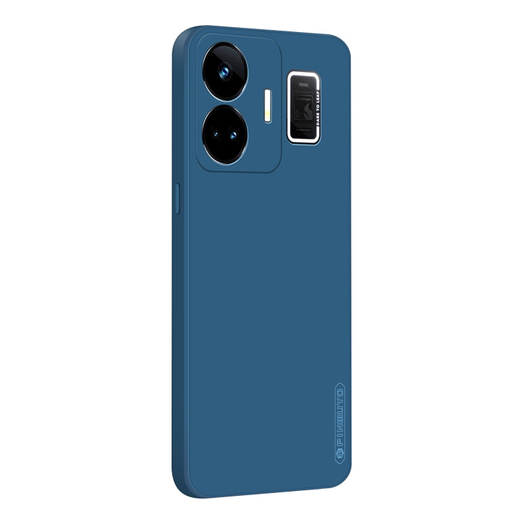 For Realme GT Neo5 PINWUYO Sense Series Liquid Silicone TPU Phone Case(Blue)