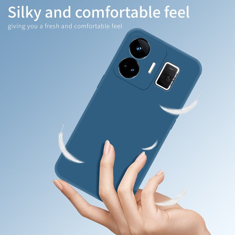 For Realme GT Neo5 PINWUYO Sense Series Liquid Silicone TPU Phone Case(Blue)
