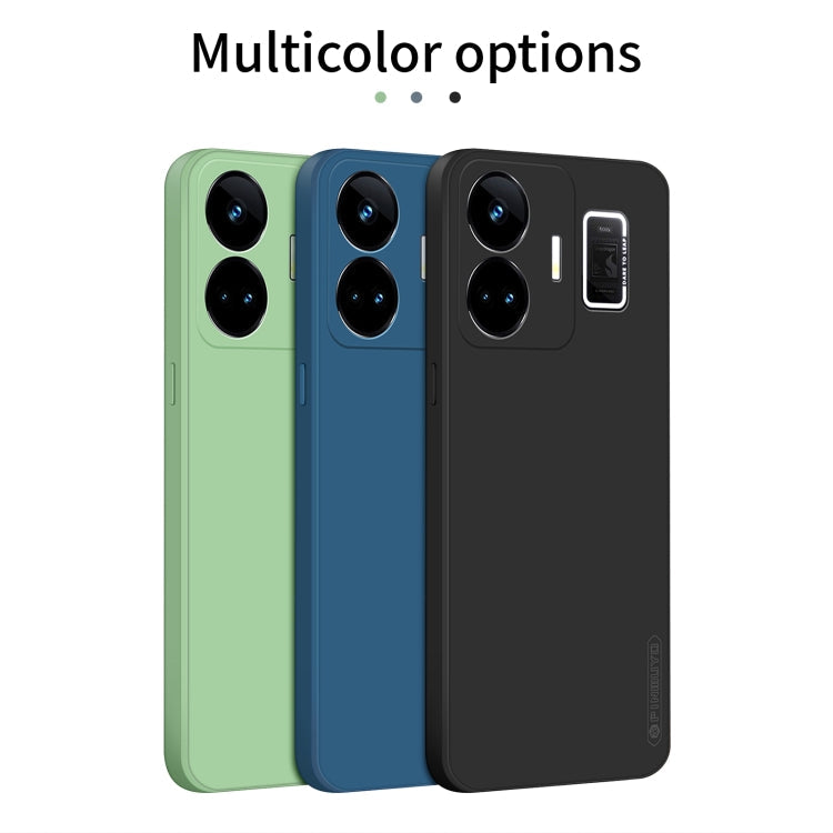 For Realme GT Neo5 PINWUYO Sense Series Liquid Silicone TPU Phone Case(Blue)
