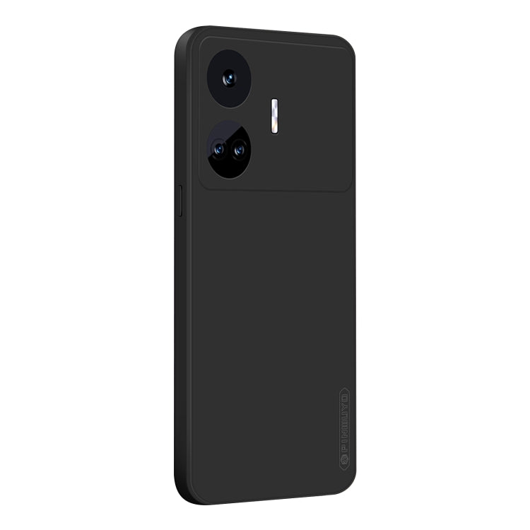 For Realme GT Neo5 SE PINWUYO Sense Series Liquid Silicone TPU Phone Case(Black)