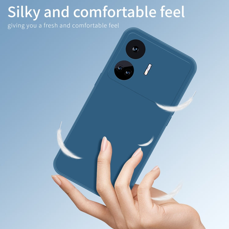 For Realme GT Neo5 SE PINWUYO Sense Series Liquid Silicone TPU Phone Case(Blue)