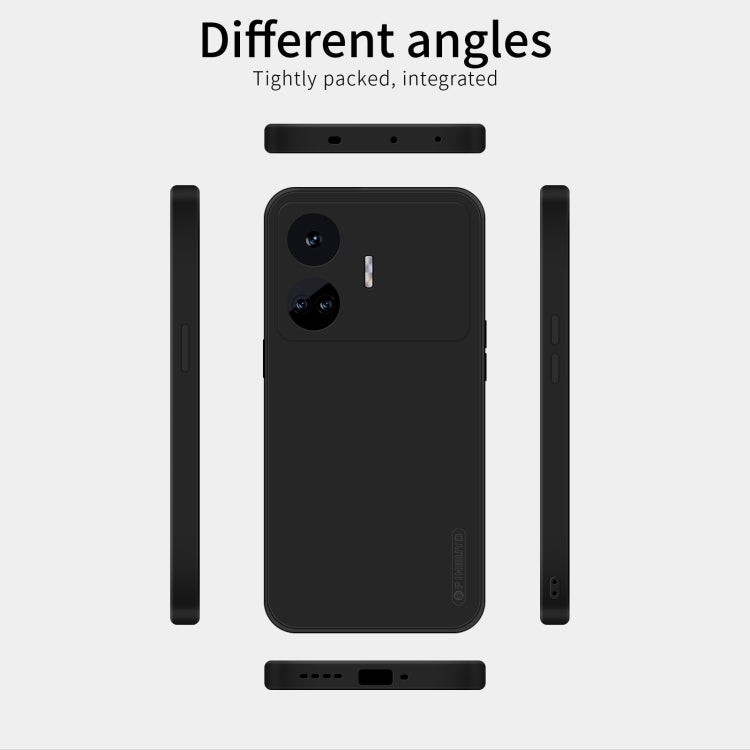 For Realme GT Neo5 SE PINWUYO Sense Series Liquid Silicone TPU Phone Case(Blue)