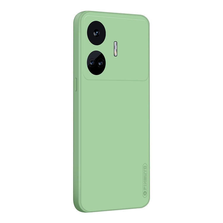 For Realme GT Neo5 SE PINWUYO Sense Series Liquid Silicone TPU Phone Case(Green)