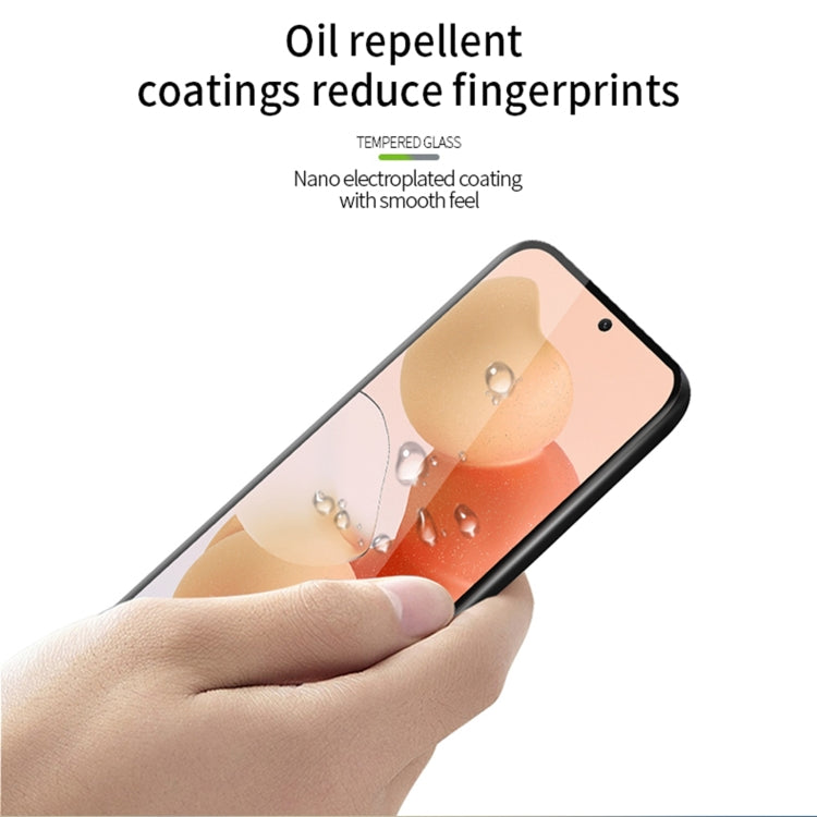 For Huawei Mate X5 PINWUYO 9H 3D Hot Bending Tempered Glass Film(Black)