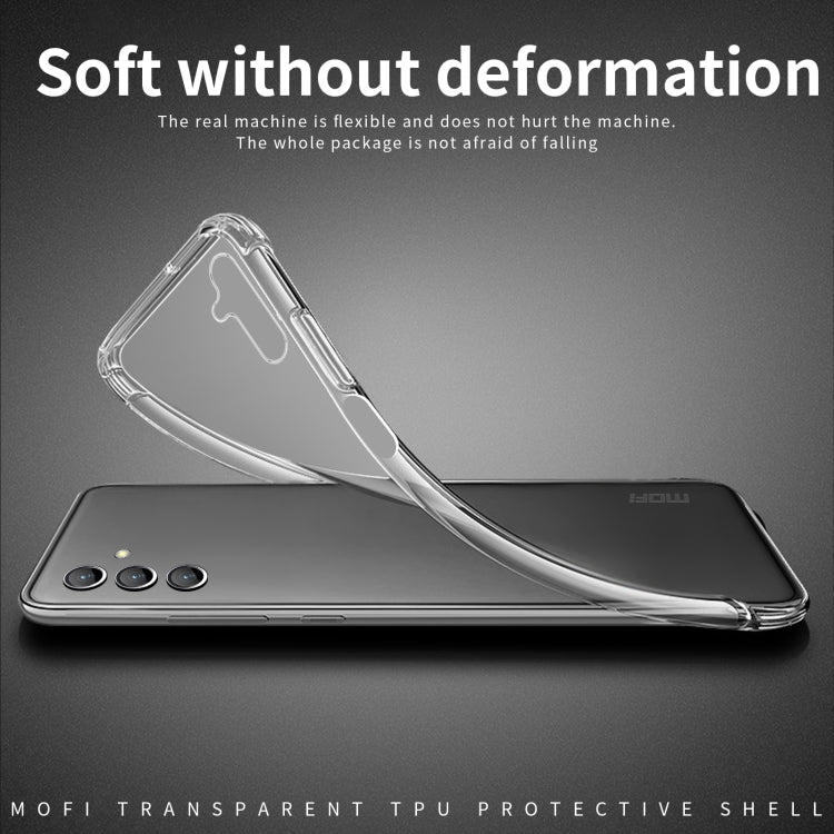 For Samsung Galaxy A55 MOFI Ming Series Ultra-thin TPU Phone Case(Transparent)