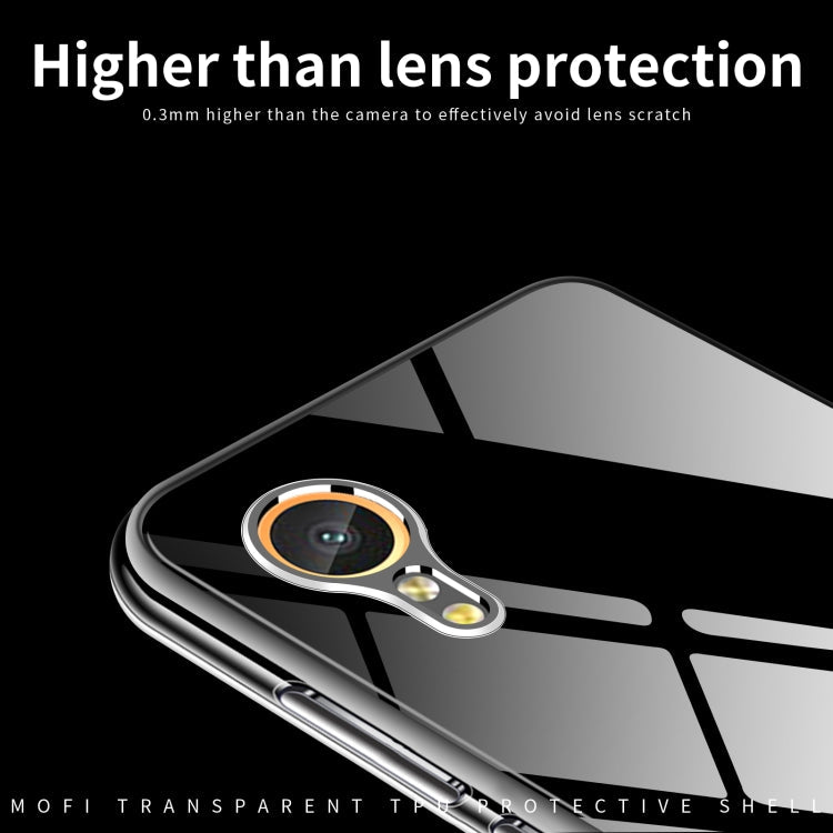 For Samsung Galaxy Xcover 7 MOFI Ming Series Ultra-thin TPU Phone Case(Transparent)