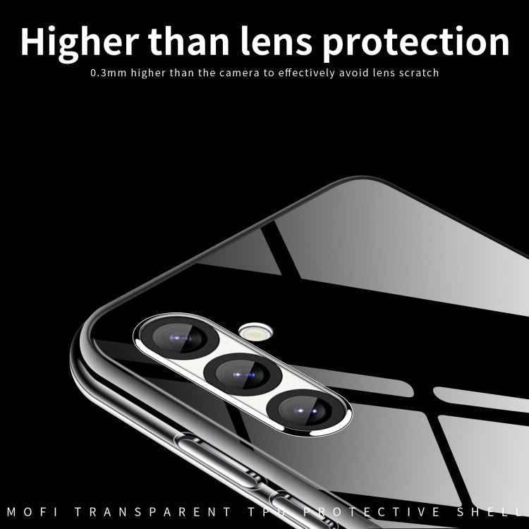 For Samsung Galaxy S25+ 5G MOFI Ming Series Ultra-thin TPU Phone Case(Transparent)