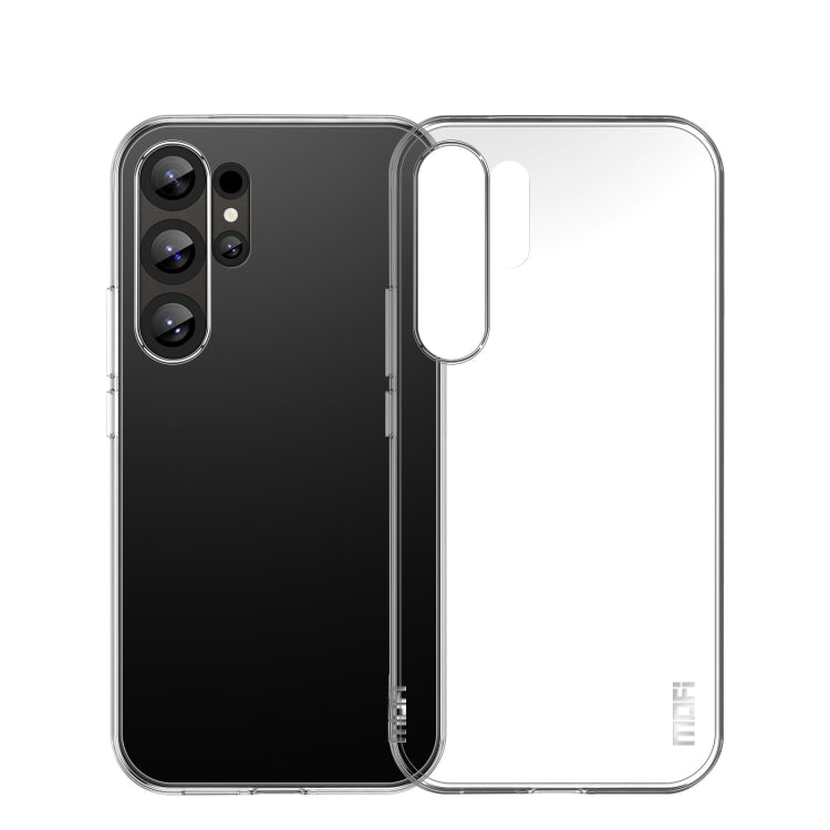 For Samsung Galaxy S25 Ultra 5G MOFI Ming Series Ultra-thin TPU Phone Case(Transparent)