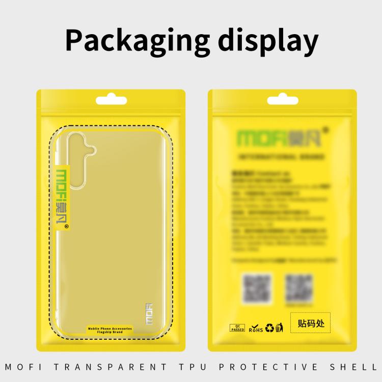 MOFI Ming Series Ultra-thin TPU Phone Case, For Galaxy S26 FE 5G, For Samsung Galaxy S26+ 5G, For Samsung Galaxy S26 Ultra 5G, For Samsung Galaxy S26 5G, For Samsung Galaxy A57 5G, For Samsung Galaxy A37 5G, For Samsung Galaxy S25 FE 5G                ...
