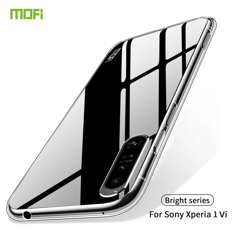 For Sony Xperia 1 VI MOFI Ming Series Ultra-thin TPU Phone Case(Transparent)
