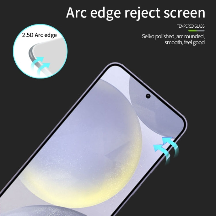 For Samsung Galaxy S24 FE 5G PINWUYO 9H 2.5D Full Screen Tempered Glass Film(Black)