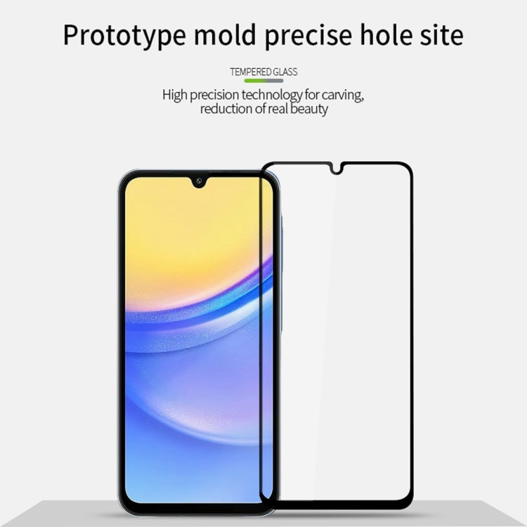 For Samsung Galaxy A16 5G PINWUYO 9H 2.5D Full Screen Tempered Glass Film(Black)