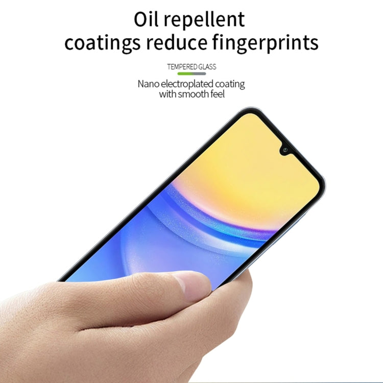 For Samsung Galaxy A16 5G PINWUYO 9H 2.5D Full Screen Tempered Glass Film(Black)